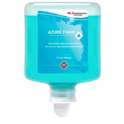 JABON ESPUMA AZUL CON OLOR FRUTAL 1L