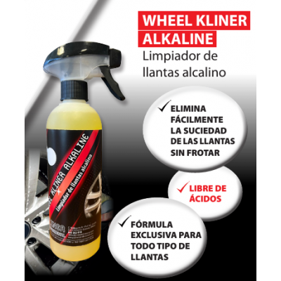 WHEEL KLINER ALKALINE 500ML-LIMPIADOR ALCALINO DE LLANTAS