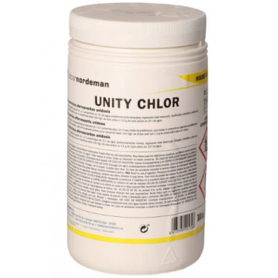 UNITY CHLOR PASTILLAS EFERVESCENTES 300 UND/BOTE