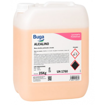 BUGA ALCALINO PARA LAVADO DE ROPA