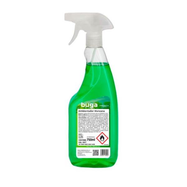 BUGA AMBIENTADOR MANZANA 750ML