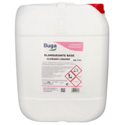 BUGA BLANQUEANTE CLORADO LIQUIDO 20L