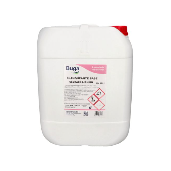 BUGA BLANQUEANTE CLORADO LIQUIDO 20L