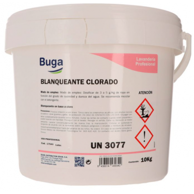 BUGA BLANQUEANTE CLORADO 10KG