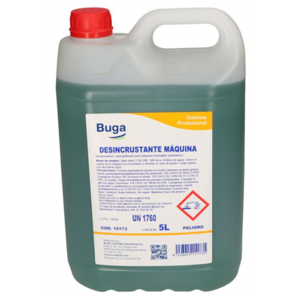 BUGA DESINCRUSTANTE MAQUINA 5L
