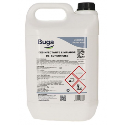 BUGA DESINFECTANTE DE SUPERFICIES 5L