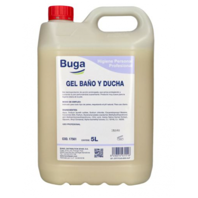 BUGA GEL DE BAÑO Y DUCHA 5L