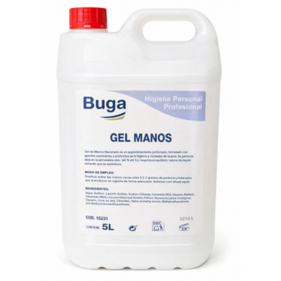 BUGA GEL DE MANOS 5L