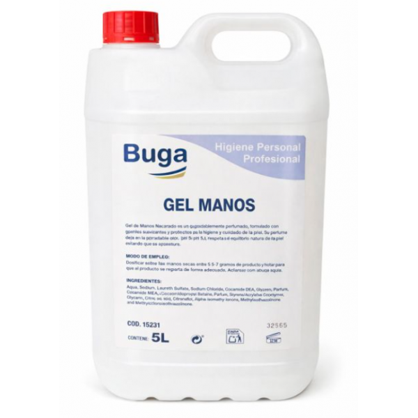 BUGA GEL DE MANOS 5L