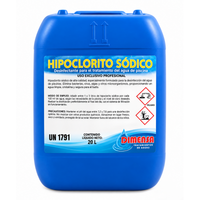HIPOCLORITO PISCINA 20L