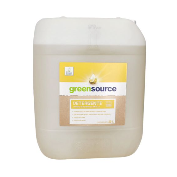 GREENSOURCE DETERGENTE MAQUINA 20L