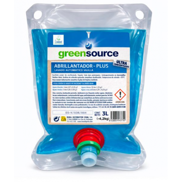 GREENSOURCE ABRILLANTADOR PLUS 2X3L