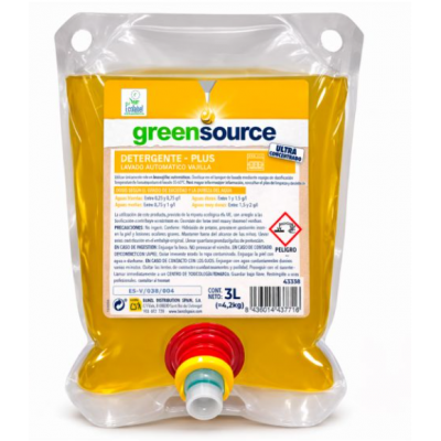 GREENSOURCE DETERGENTE LAVAVAJILLAS PLUS 2X3L